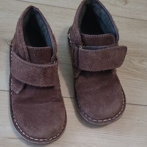 L'Amour Brown Suede Kids Boots Size 10